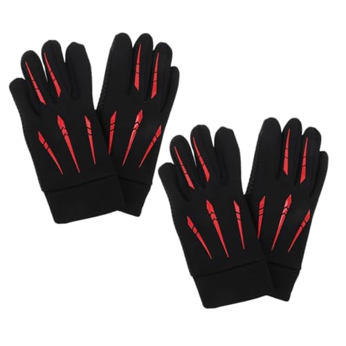 WEKADRIN 2 Pares De Guantes Cálidos para Motocicleta para Hombres Y Mujeres, Guantes con Dedos Completos para Montar En Invierno, Guantes con Pantalla Táctil para Clima Frío