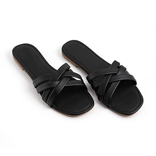 Image of Nowry Women Stylish Flats Fashion Sandal For Party & Wedding /Casual Flat Sandals For Women's & Girls