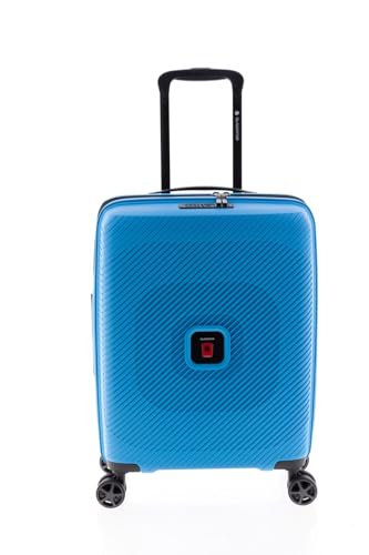 GLADIATOR Vicent Trolley Maleta de Cabina Polipropileno 50 cm Extensible TSA Azul