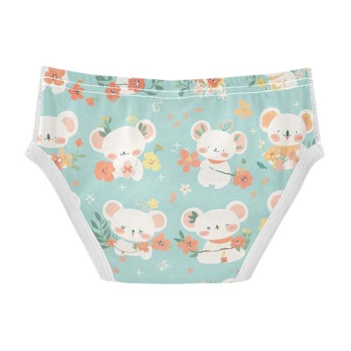 Seamless Cartoon Koala Bear Toddler Boys' Cotton Kids Underwear Cute Undies2