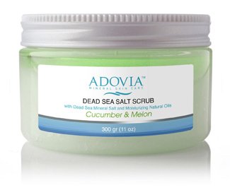 Sea Salt Body Scrub with Dead Sea Salt and Moisturizing Oils