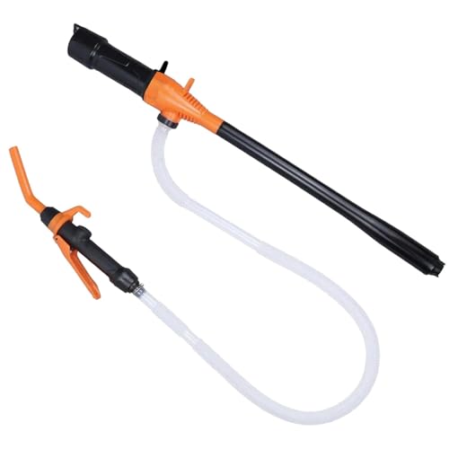 Bomba de transferencia de líquidos, bomba de sifón de agua, bomba de sifón eléctrica, bomba de transferencia de agua portátil con filtro avanzado y mango, bomba de sifón de transferencia de agua