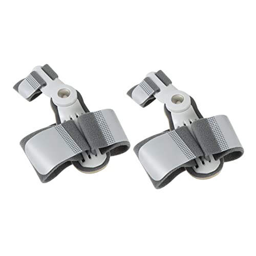 KOCKSHION 2pcs Thumb Orthosis for Hallux Relief Toe Support for Comfortable Walking Design to Prevent Overlap and Reduce Friction for Yoga Reading and Relaxation