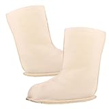 Housoutil 1 Pair Boot Warm Lining Work Boots Rain s Rain Liner Liners for Rubber s Cuffs for Women Liners Warm for Women Short Plush Outdoor Miss Sock