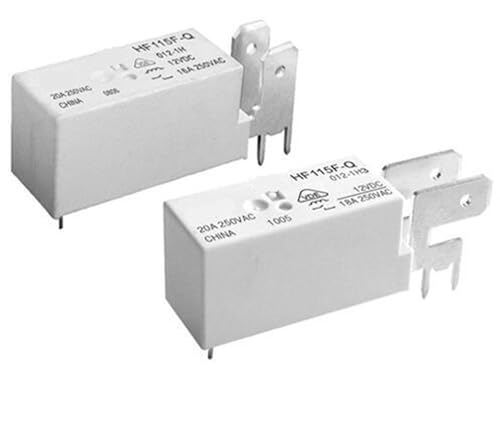 Relais HF115F-Q-012-1D composant électronique 12V 24V CC pour armoire