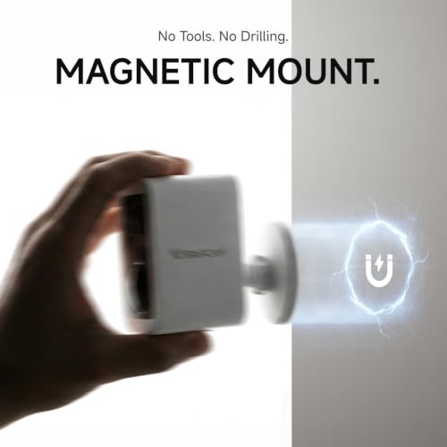Image of VSTARCAM 2K Security Cameras Wireless Outdoor, No-Drill Magnetic & Adhesive Mount, Free Cloud & 128GB SD Storage, WiFi 6 2.4 /5G, Motion Alerts, 6-Month Battery, Color Night Vision, IP66,2-Way Talk