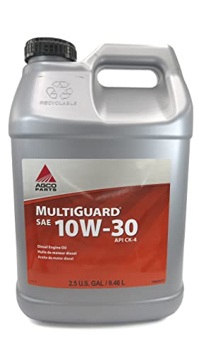 AGCO MultiGuard SAE 10W-30 API CK-4 Conventional Diesel Engine Oil 2.5 Gallon 79035577