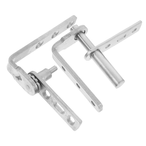 LIFKOME ステンレス製隠しピボットドアヒンジ 自動閉鎖機能付き 両開き対応 半腰デザインでスムーズな開閉と広い開口角を実現 ドアハード