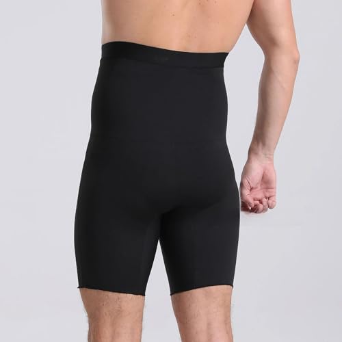 Men Basic Body Shaper Shorts High Thigh Slimming Above KneeNo Line Medium Autumn Body Shaper Underwear3