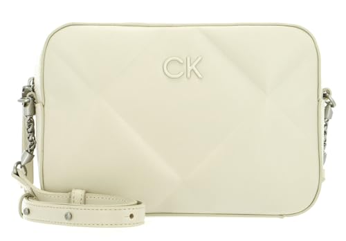 Calvin Klein cross body bag Re-Lock Quilt Camera Bag Dk Ecru creme-white