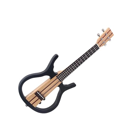 Mini guitare ukulélé de 66 cm pour s'entraîner partout sans bruit