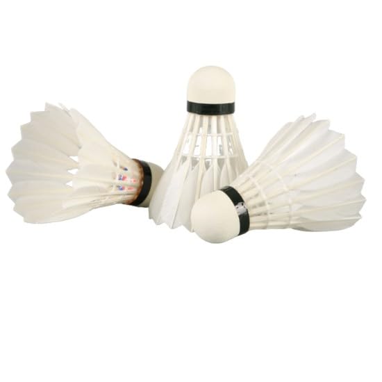 ECVV 3 Pack Badminton Shuttlecocks - Durable and Stable High Speed Shuttlecock Birdie Balls Set for Professional Training Or Family Outdoor Sports | 3 Pieces |