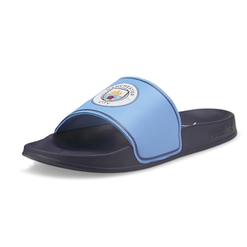 PUMA Mens Mcfc Leadcat 2.0 Slide Casual Sandals Casual - Blue2