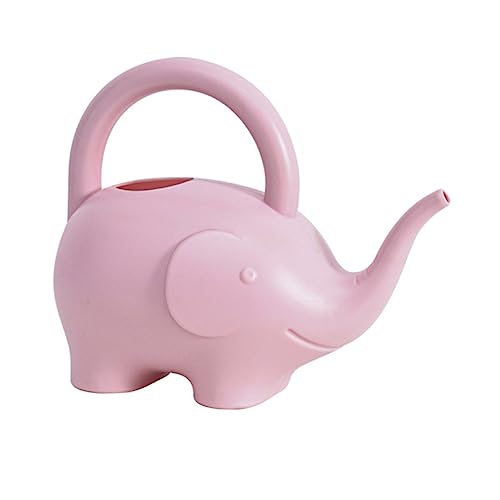 Didiseaon Regadera De Elefante Regadera Elefante Irrigación Hermosa Regadera Reemplazo De Rociadores Señor De Las Plantas Botella De Agua Autorriego Regaderas Manguera Rosa PE De Plástico
