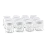 Klarstein Ersatzglas für Gaia Joghurtmaker Ersatzgläser (Schraubverschluss, 12er Set, je 210m)