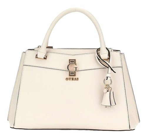 Sac GUESS Jorah Luxury Satchel Stone pour femme, taille unique