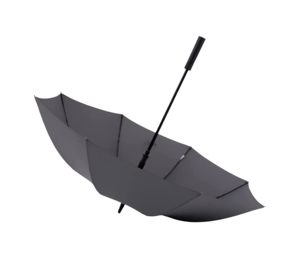 Parasole Przeciwdeszczowe Brytyjski dżentelmen parasol golfowy 45 -calowy duży drążek wiatrakowy Podróżne(Light Gray)