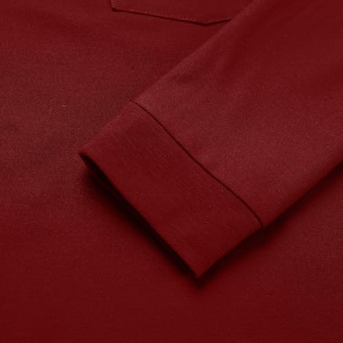Camisetas Polo para Hombre MOHEEN, de Manga Larga, Secado Rápido, para Golf, Tallas M a 6XL miniatura 6