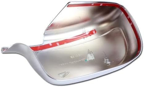 Chrome ABS Plastic 2 Pieces Side Mirror Cover Cap Kit Compatible with 1999-2006 Chevy Silverado 1500 2500 3500 & Compatible with 1999-2006 GMC Sierra 1500 2500 3500, 2000 2001 2002 2003 2004