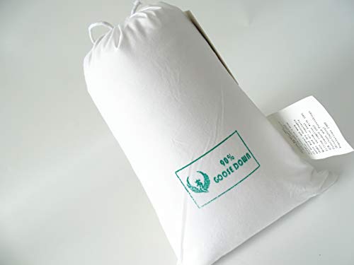 Bulk Goose Feather/Down Filling,100% Natural White Down,750+Filling Power,no Feathers-DIY,Make Your own Pillow,Comforter,Toy,Jacket,Sleepy Bags,Sofa-Sample (90% Goose Down, 200g)