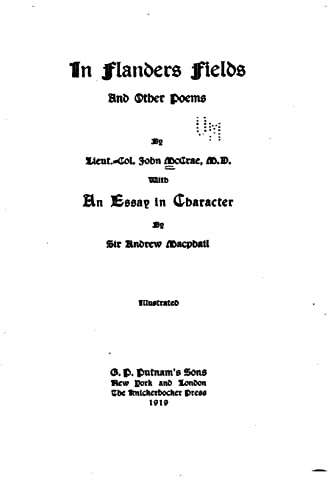 In Flanders fields, and other poems