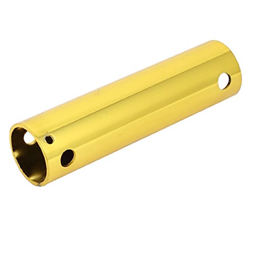 Ruilogod 10cm Length 26.3mm Outer Dia Steel Pendant Light Ceiling Fan Downrod Gold Tone (id: 065 02d ca3 f40 1f6