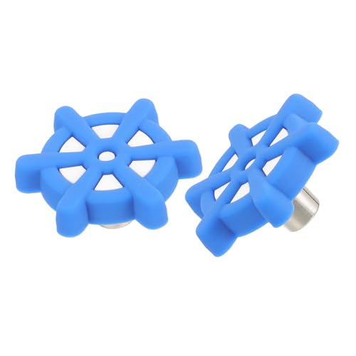 ARTIBETTER 2 Pcs Nautical Rudder Wheel Handles Cabinet Handles for Boys and Girls' Room Easy Install Decorative Knobs