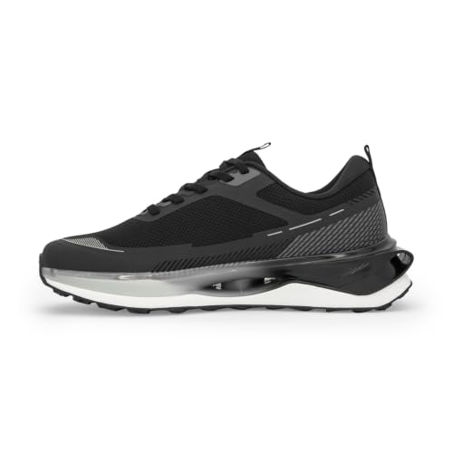Image of Red Tape Men's Athleisure Sports Shoes for Everyday Comfort | Black | 7 UK