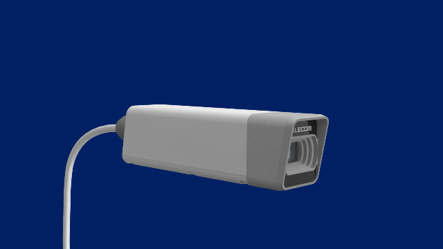 未使用 ELECOM ウェアラブル対応WEBカメラ UCAM-CW50ABWH ウェアラブル対応WEBカメラ - UCAM-CW50ABWH