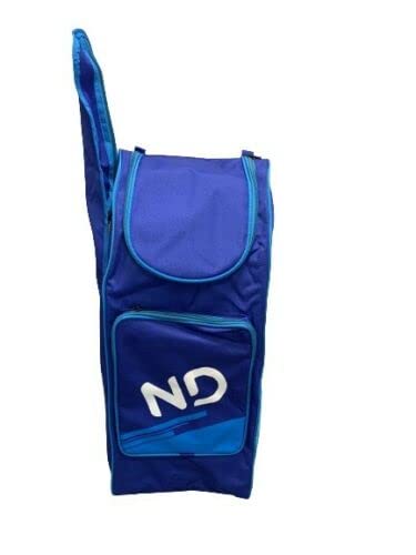 ND Sports Cricket Kit Duffle Bag – Spacious Backpack for Cricket Equipment with Bat Holder & Padded Straps