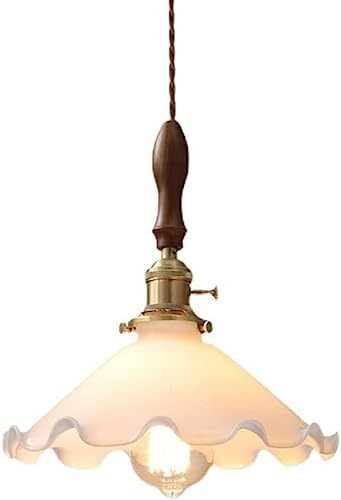 Verre lampe Fleur de Fleur lustre en corde pour chambre chaleureuse