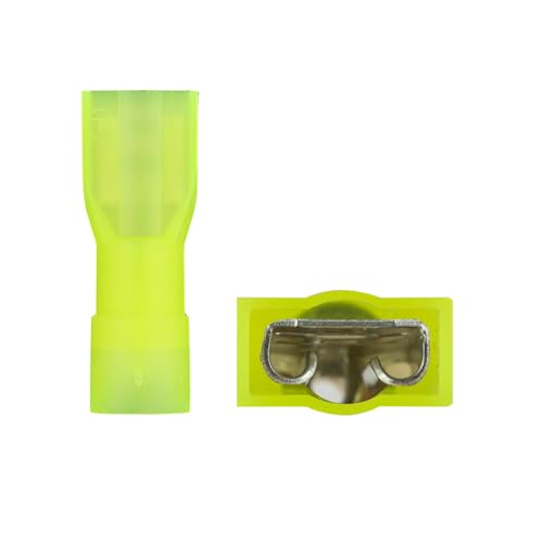 Conector hembra terminal aislado de nailon duradero contra cortocircuitos calibre 12/10