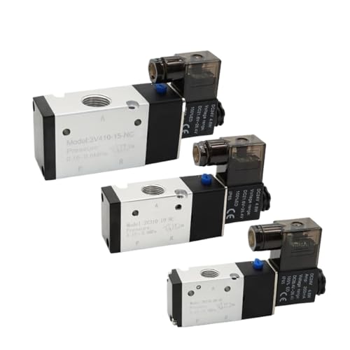 Électrovanne pneumatique 3V110-06 AC 110V à haute fréquence de commutation rapide - 6