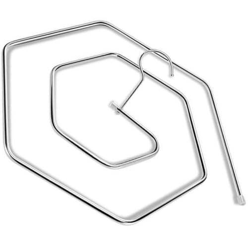 HEALEEP Tendedero Espiral para Sábanas y Mantas de Acero Inoxidable, Colgador Multifuncional para Secado Rápido en Balcón, Perchero Compacto y Resistente para Ropa Voluminosa