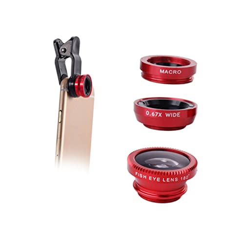 HOOTNEE 2 Sets 3 1 Camera Lens Universal Phone Lens Macro Lens Telephoto Lens for Smartphone