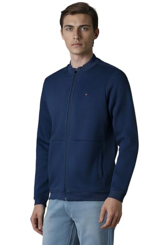 Image of Louis Philippe PolyMen's Cotton Round Neck Sweatshirt