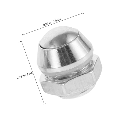 Válvulas de seguridad para ollas a presión 2pcs plata 14mm miniatura 2
