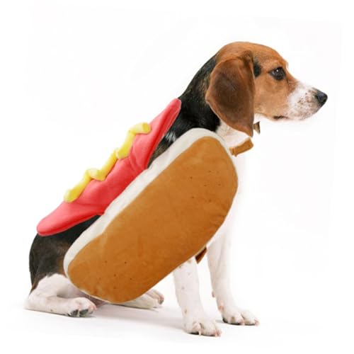 Disfraz de perro naranja talla M DOITOOL miniatura 4