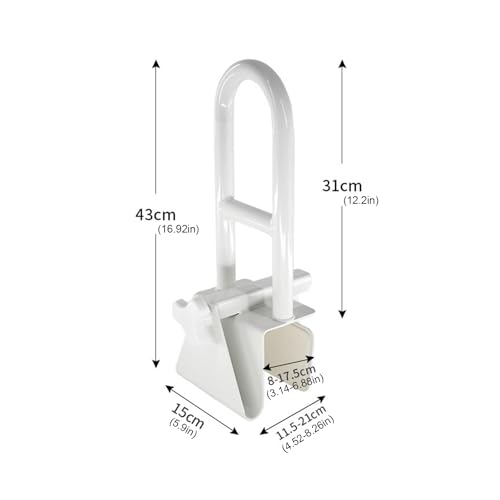 Récipient de baignoire acier pour sécuriser la douche senior - 6