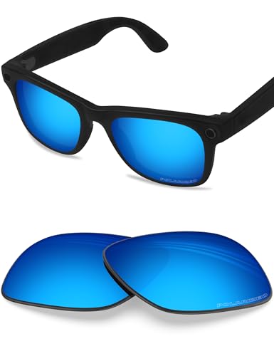 Image of BLAZERBUCK Photochromic Replacement Lenses Compatible with Ray-Ban Meta Wayfarer RW4006 | RW4012 (Gen 2) 50mm Smart Glasses