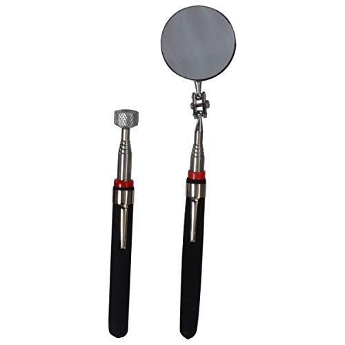 Image of Oxford - Inspector Black, Telescopic Mirror & Magnetic Pick-up Tool