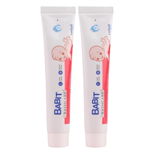 Image of Babit Rash Free Cream for Baby Pack of 2 (30g Each) - Neem, Aloe Vera & Yashada Bhasma | Diaper Rash Cream | Soothes, Heals & Protects Delicate Skin