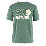 Fjällräven Damen Walk with Nature T-Shirt, Patina Green, M