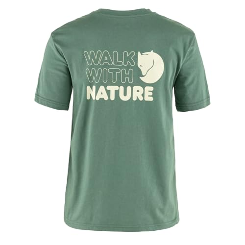 Fjällräven Damen Walk with Nature T-Shirt, Patina Green, M