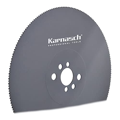 Karnasch 51300300210 HSS-Co5 Kreissägeblätter, Dampf, 300 mm Durchmesser, 2,5 mm dick, 40 mm Bohrung, ohne Zähne Cover