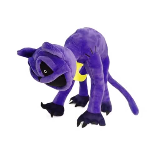 Image of Cute Purple Big Smile Dog Plush