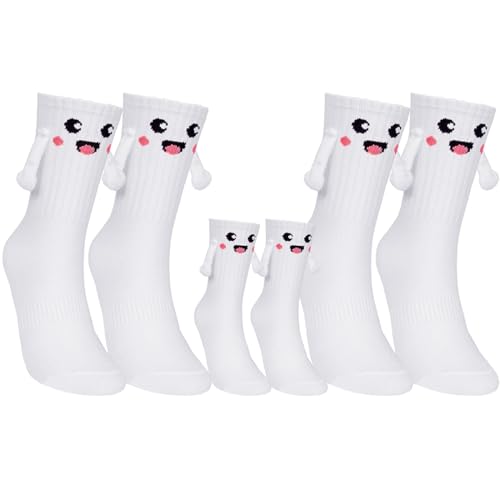 COZYMATE 3 Pairs Family Matching Socks