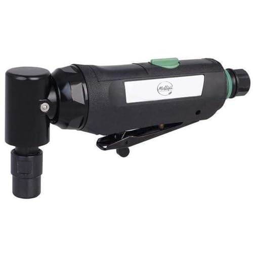 Right Angle Die Grinder, 1/4 in NPT Female Air Inlet, 1/4 in Collet, Medium Duty, 20,000 RPM, Mfr: 21AA82-A