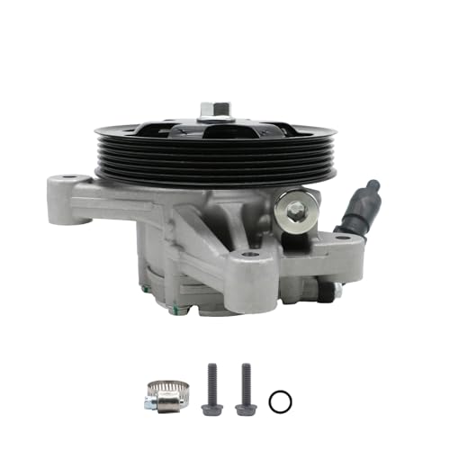 Image of 21-534 Power Steering Pump with Pulley Fits for 2011-2017 Honda Odyssey 2009-2015 Honda Pilot 2012-2014 Honda Ridgeline, OE Quality Power Assist Pump 96-665