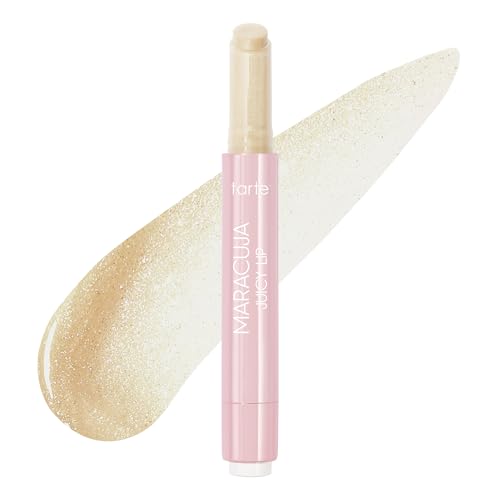 Image of tarte maracuja juicy lip balm gloss - Viral Nourishing Lip Butter Color with High-Shine Hydration, Skincare Infused with Vitamin E, Vegan & Cruelty-Free